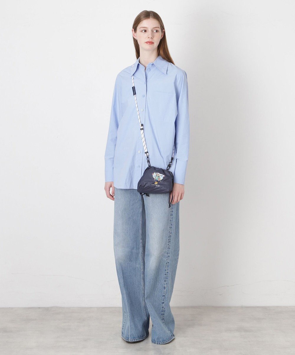 MOONBAT 【遮光率100％/UV100％/遮熱】POLO RALPH LAUREN(ポロ ラルフローレン)BEAR ポロベア ポーチ入り 無地 5段折りたたみ傘 晴雨兼用日傘 