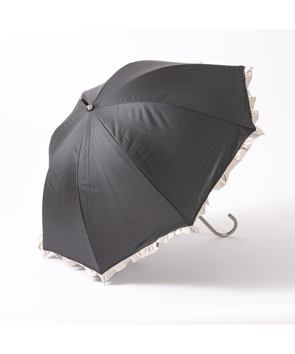 UNBILLION カシュネ cachenez / 【晴雨兼用】【日傘】 【UV カット率99.999.9％以上】PUバイカラーフリルバルーンショートパラソル 