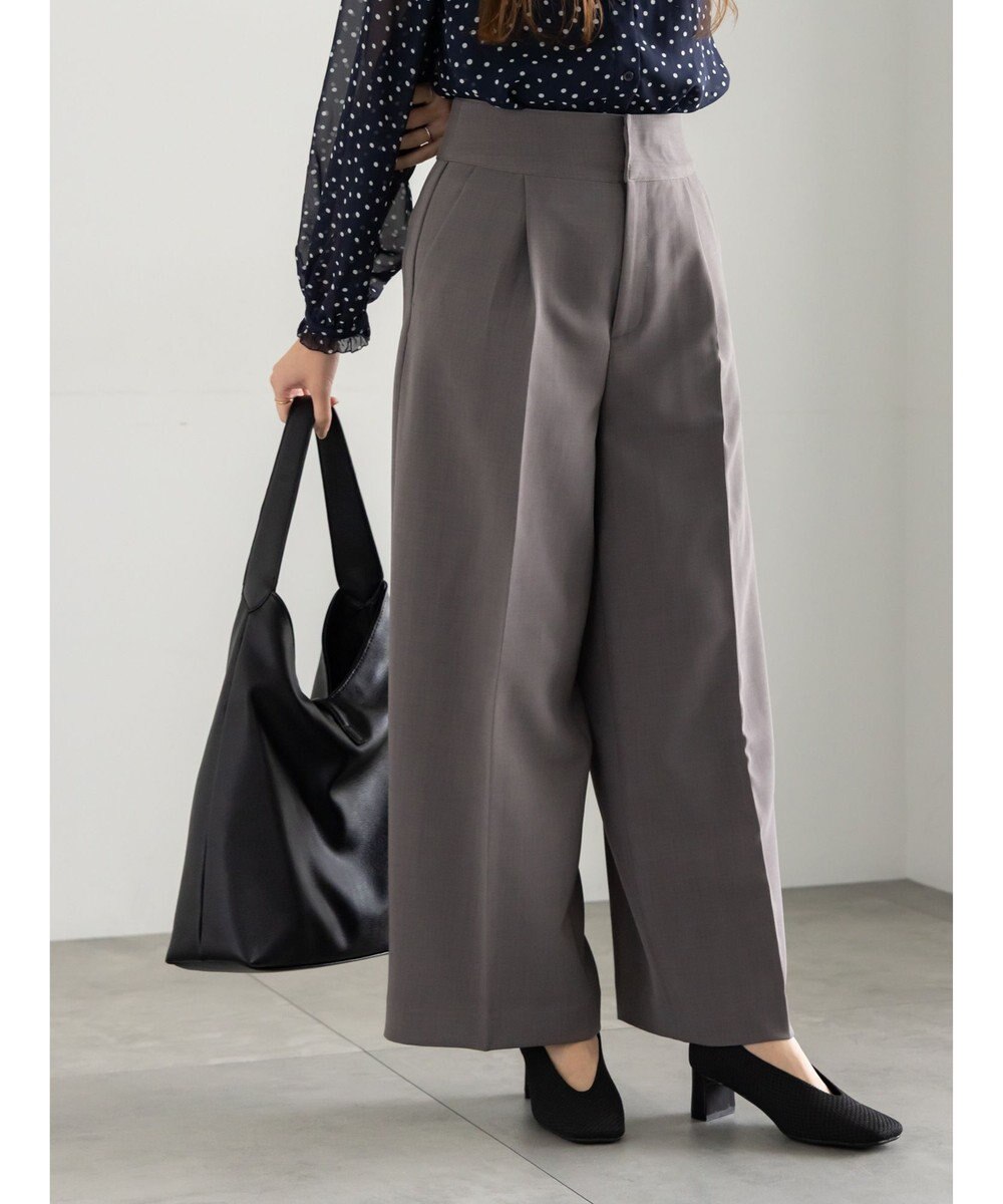 Te chichi バックレースアップロングパンツ《2025Autumn catalog vol.2 item》 