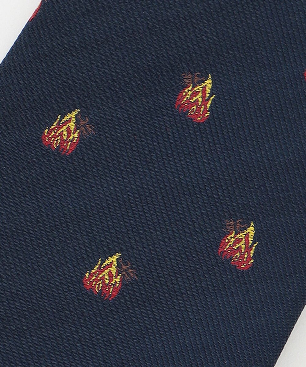 J.PRESS MEN 【J.PRESS JOKE TIE COLLECTION】飛んで火にいる夏の虫 