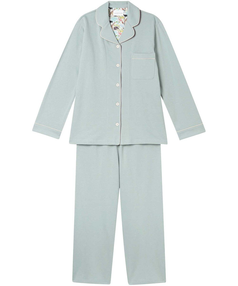 une nana cool 【綿100％】やわらかバズインレーパジャマ MADE WITH LIBERTY FABRIC 