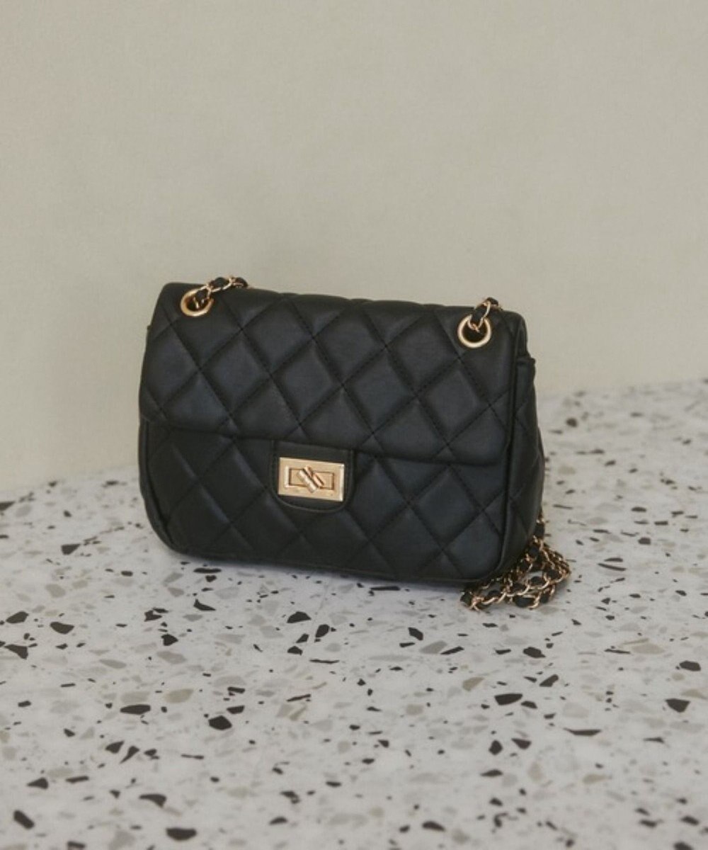 WEGO 【ANGIE VINTAGE】キルティングショルダーBAG 