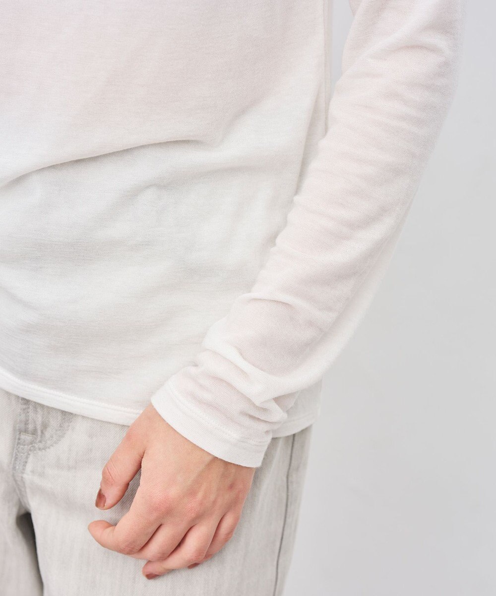 uncrave リヨセルカシミヤベア タートルトップス 