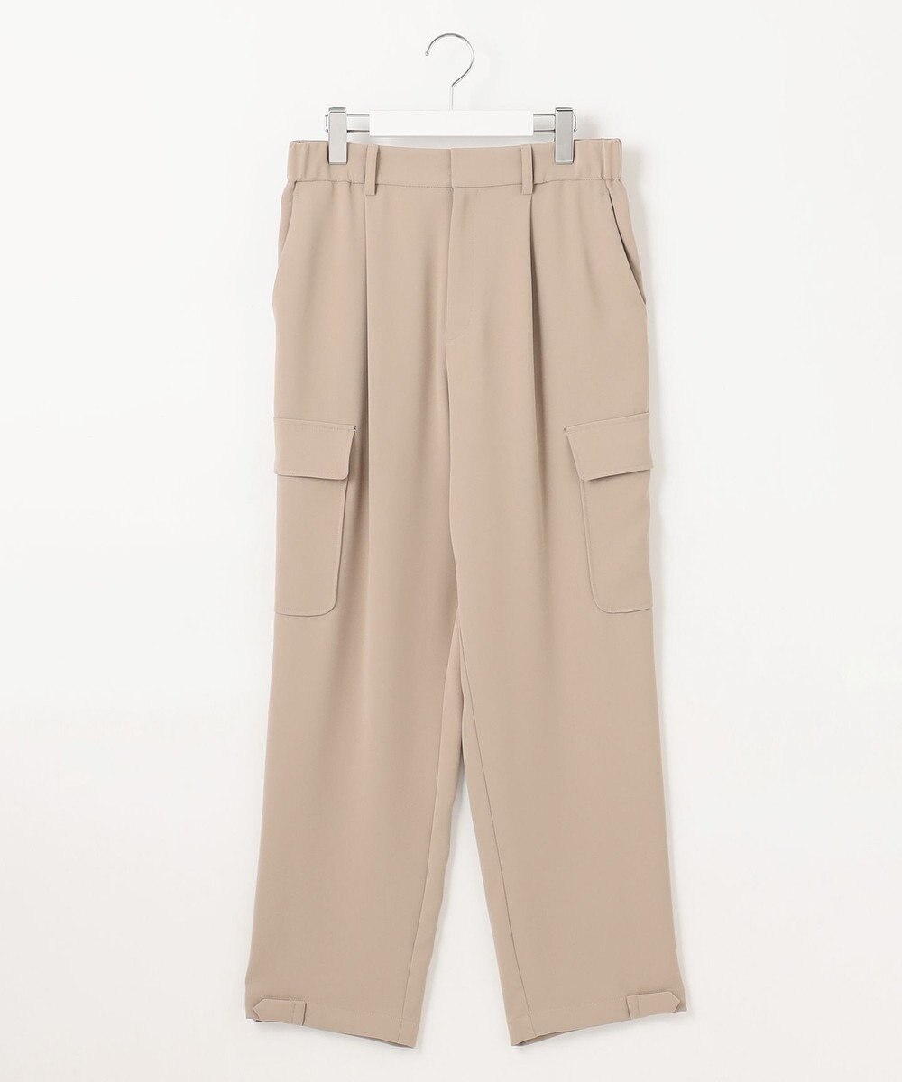自由区 【洗える】ダブルクロスカーゴ パンツ 