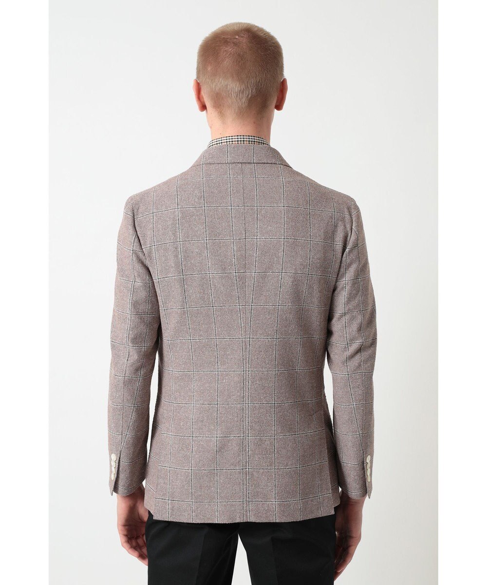DAKS マイクロブークレーダブルブレストチェックジャケット 