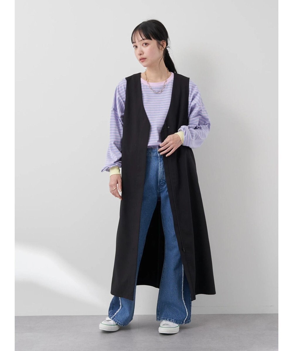 earth music&ecology フロントジップジャンスカ 