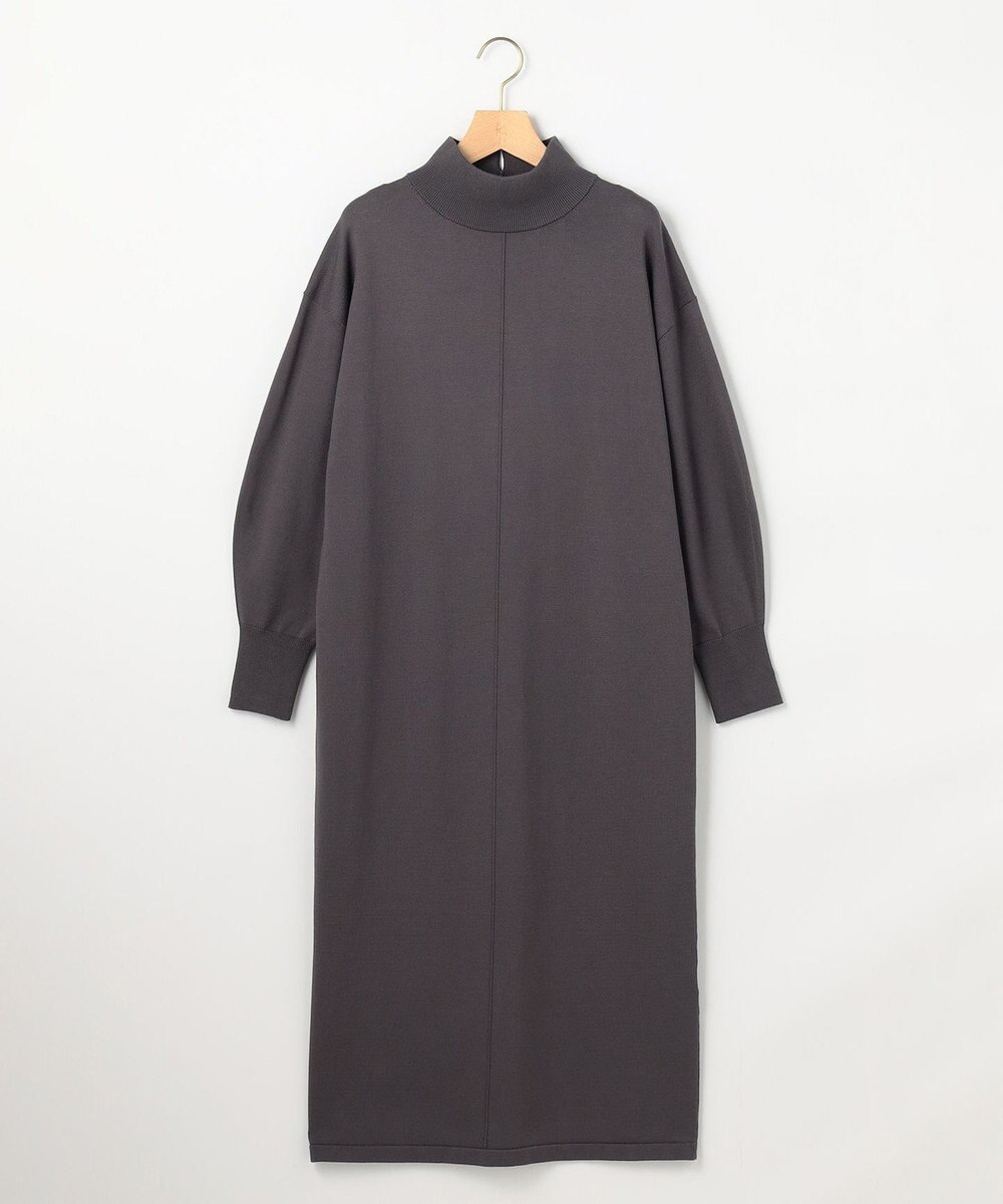 組曲 【WEB限定】スムースストレッチニット ワンピース 