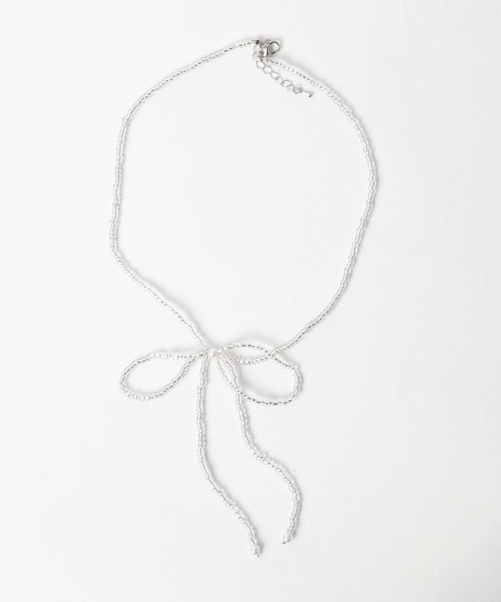 WEGO LビーズBIGリボンネックレス 