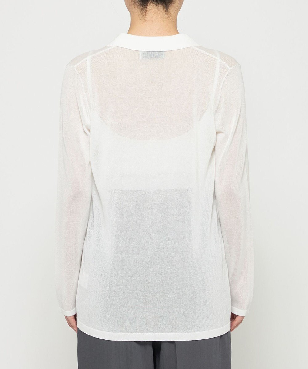 uncrave シアーコットン ポロニット 