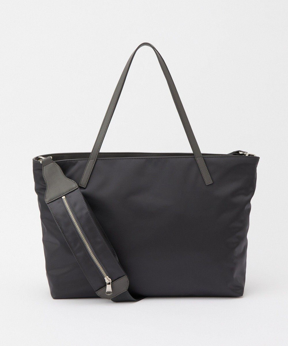 russet 《ファスナーポケット付きショルダーベルト》2wayトートバッグ(SF-266) 