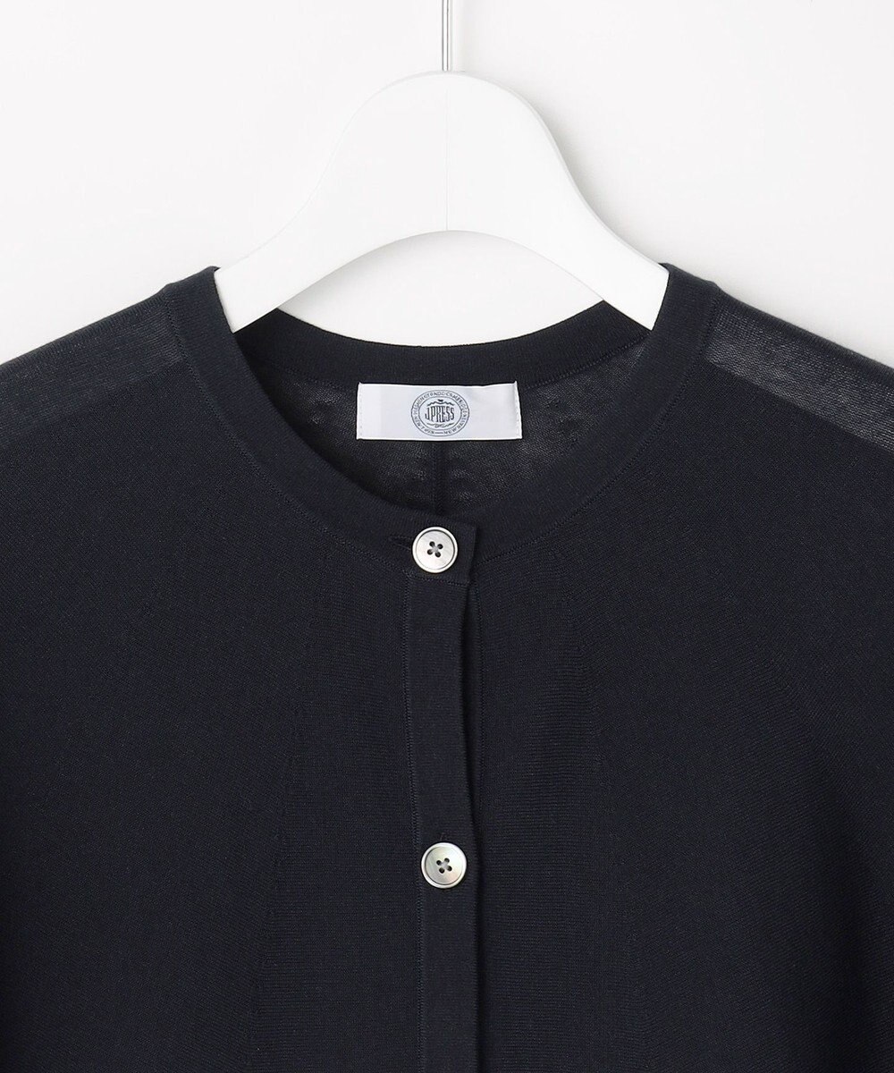 J.PRESS LADIES COTTON ACETATE DRY バタフライスリーブ カーディガン 