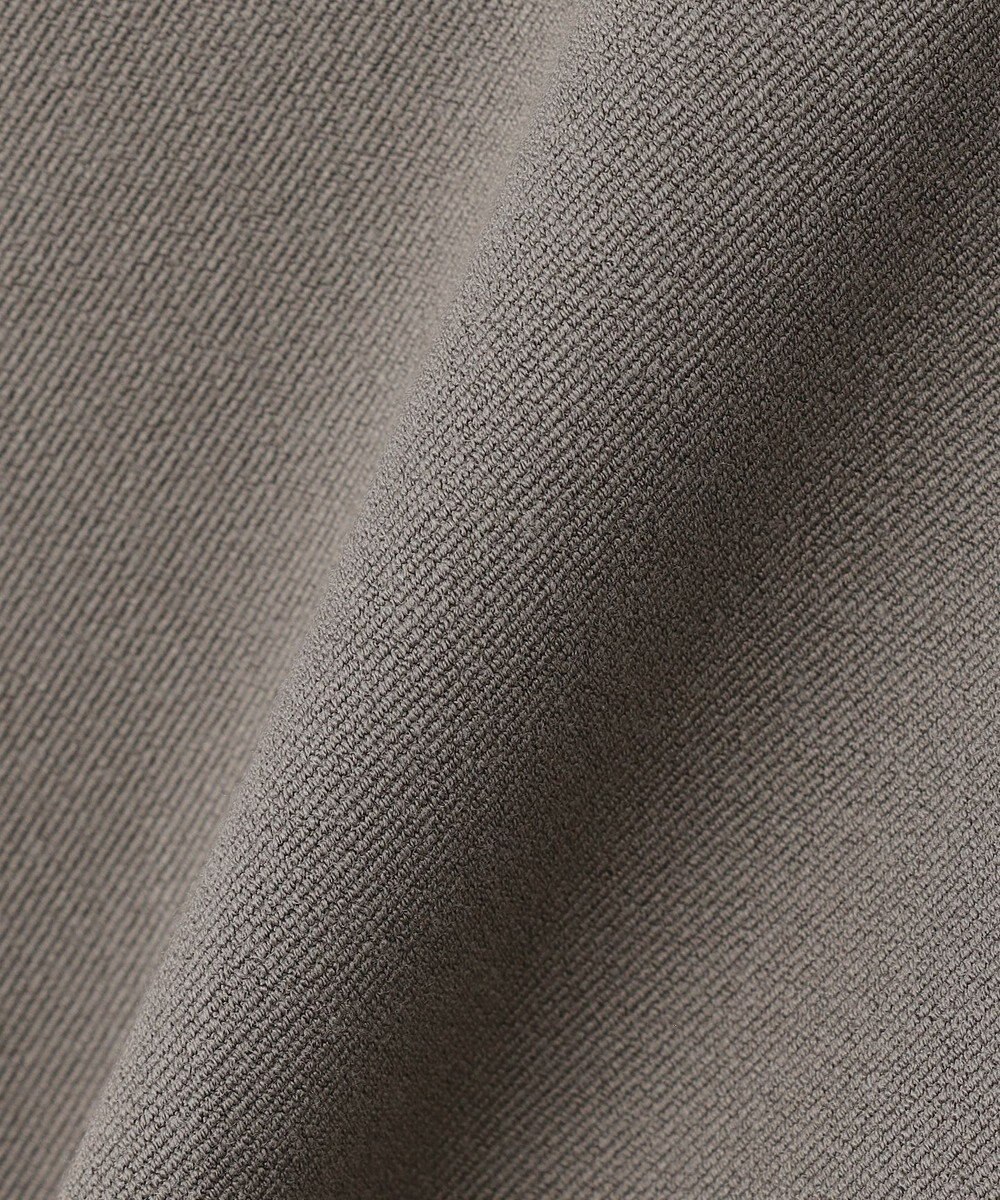 自由区 【裏起毛/撥水加工】TRギャバ ワイドクロップドパンツ 