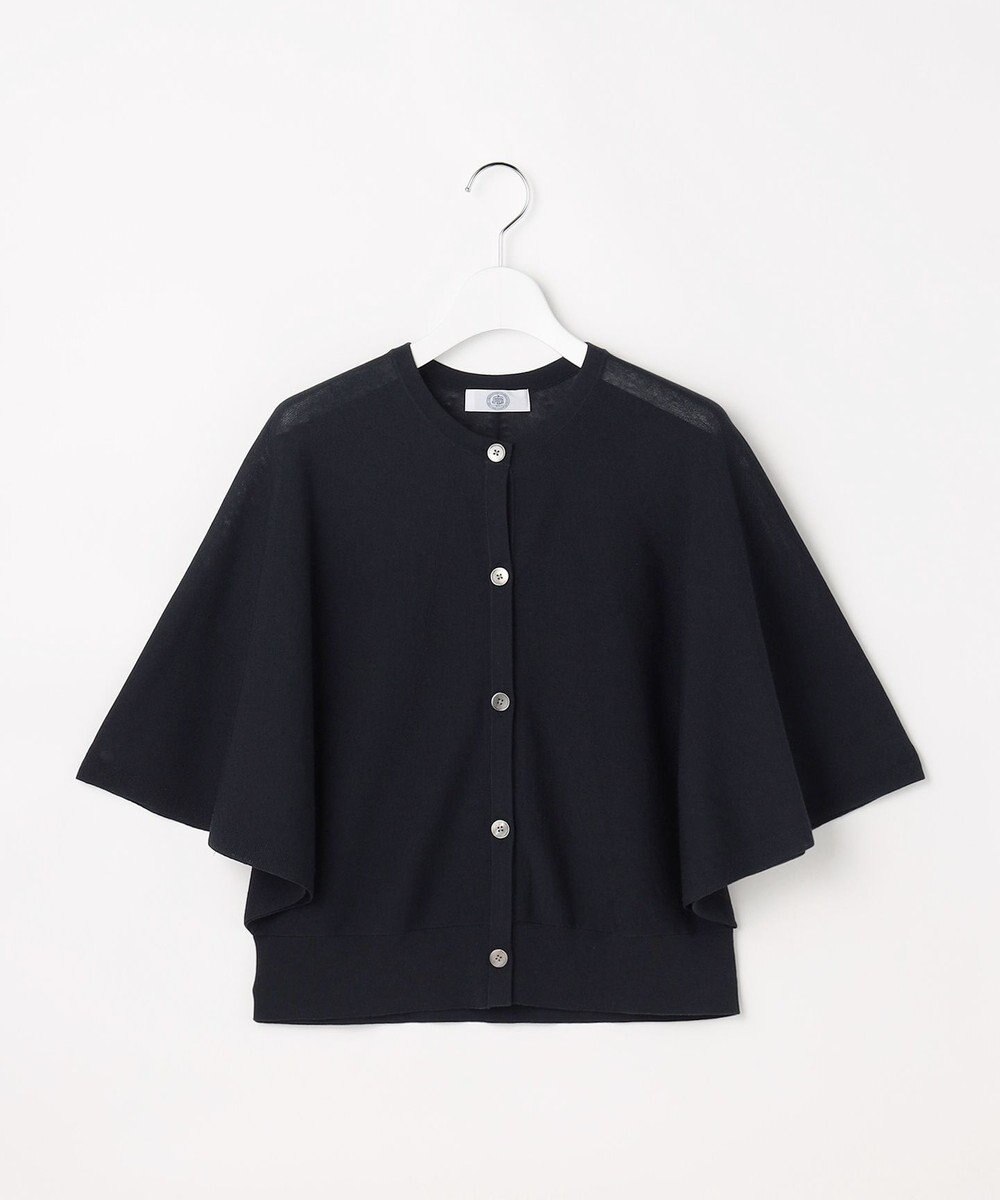 J.PRESS LADIES COTTON ACETATE DRY バタフライスリーブ カーディガン 