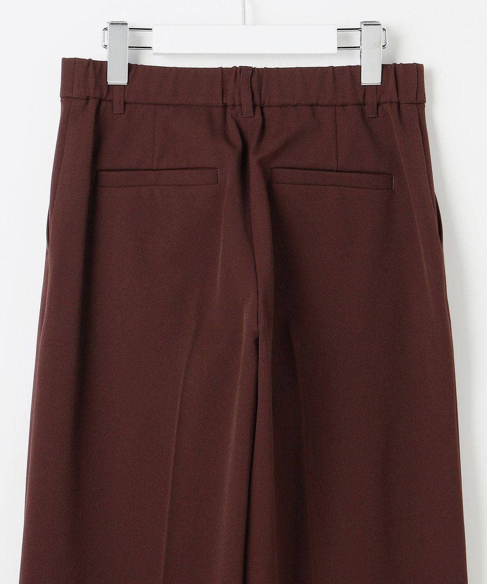 自由区 L 【19号サイズまで展開・カタログ掲載】TRギャバ裏起毛ワイド パンツ 