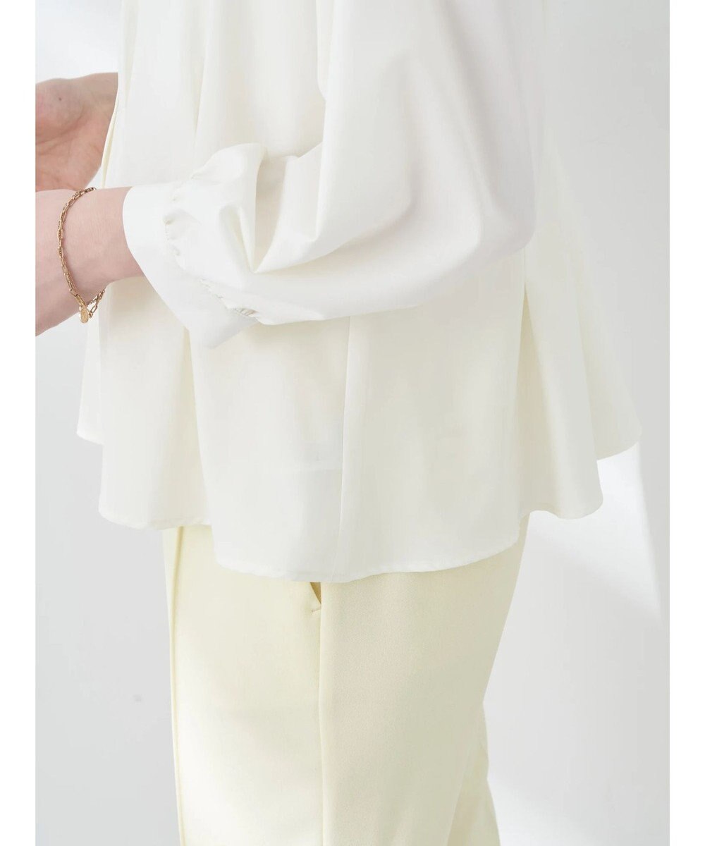 earth music&ecology ペプラムブラウス 