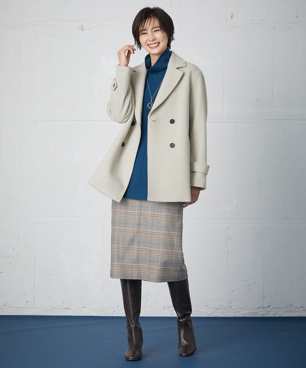 J.PRESS LADIES S 【WEB限定カラーあり・洗える】EASY WOOL チュニック ニット 