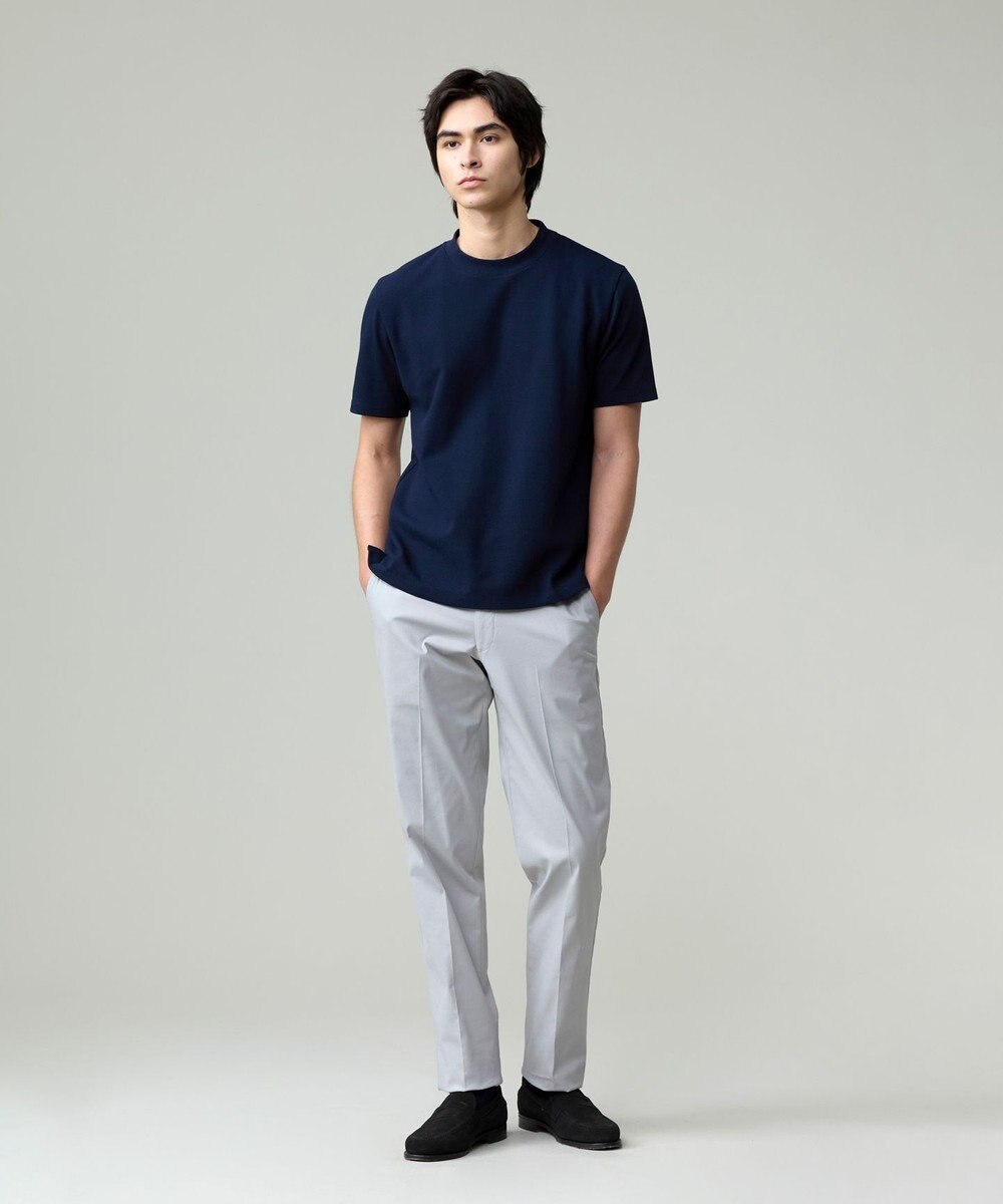 J.PRESS MEN 汗ばむ夏の最適解Tシャツ【UVカット / 接触冷感 】【J.PRESS PREMIUM JERSEY】無地コットン Tシャツ 