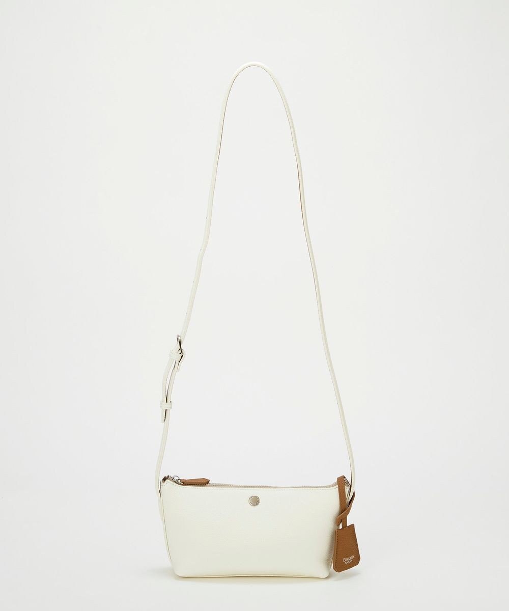 TOPKAPI 【Breath TOPKAPI】DUAL デュアル シュリンクレザー バイカラー ミニ ショルダーバッグ チャーム付き 