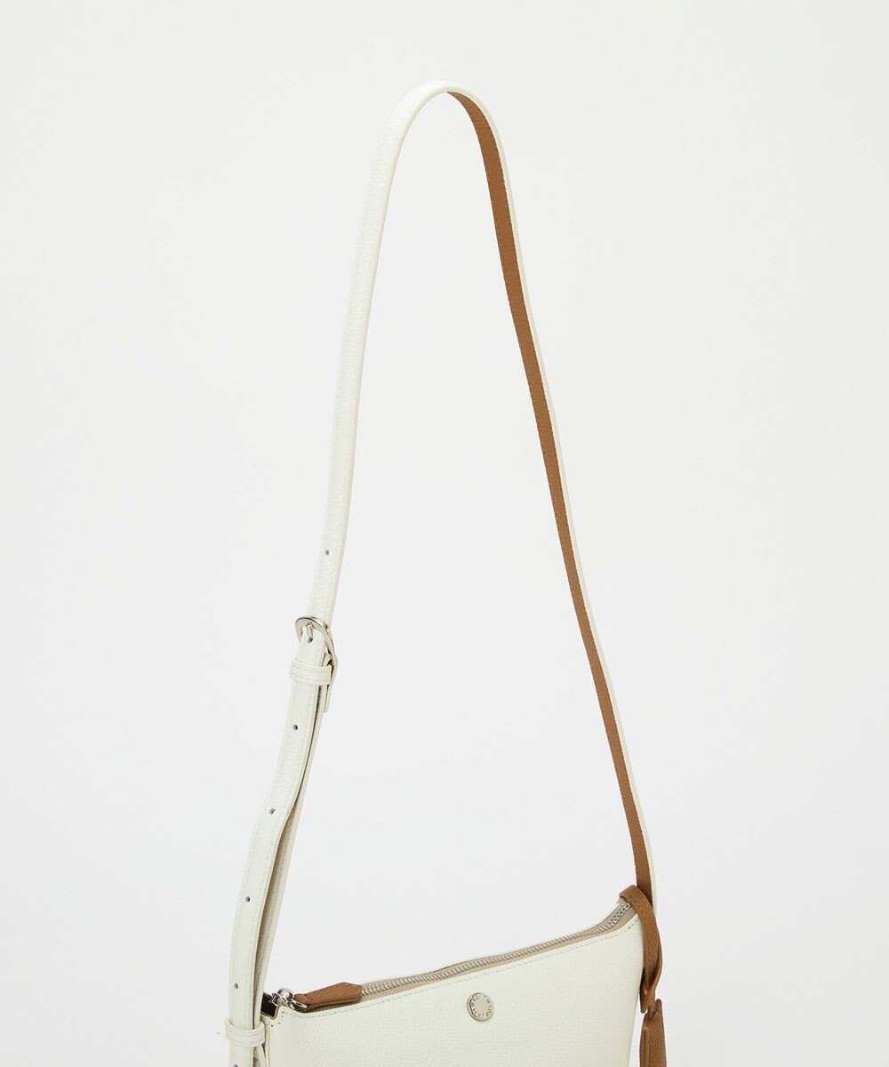 TOPKAPI 【Breath TOPKAPI】DUAL デュアル シュリンクレザー バイカラー ミニ ショルダーバッグ チャーム付き 