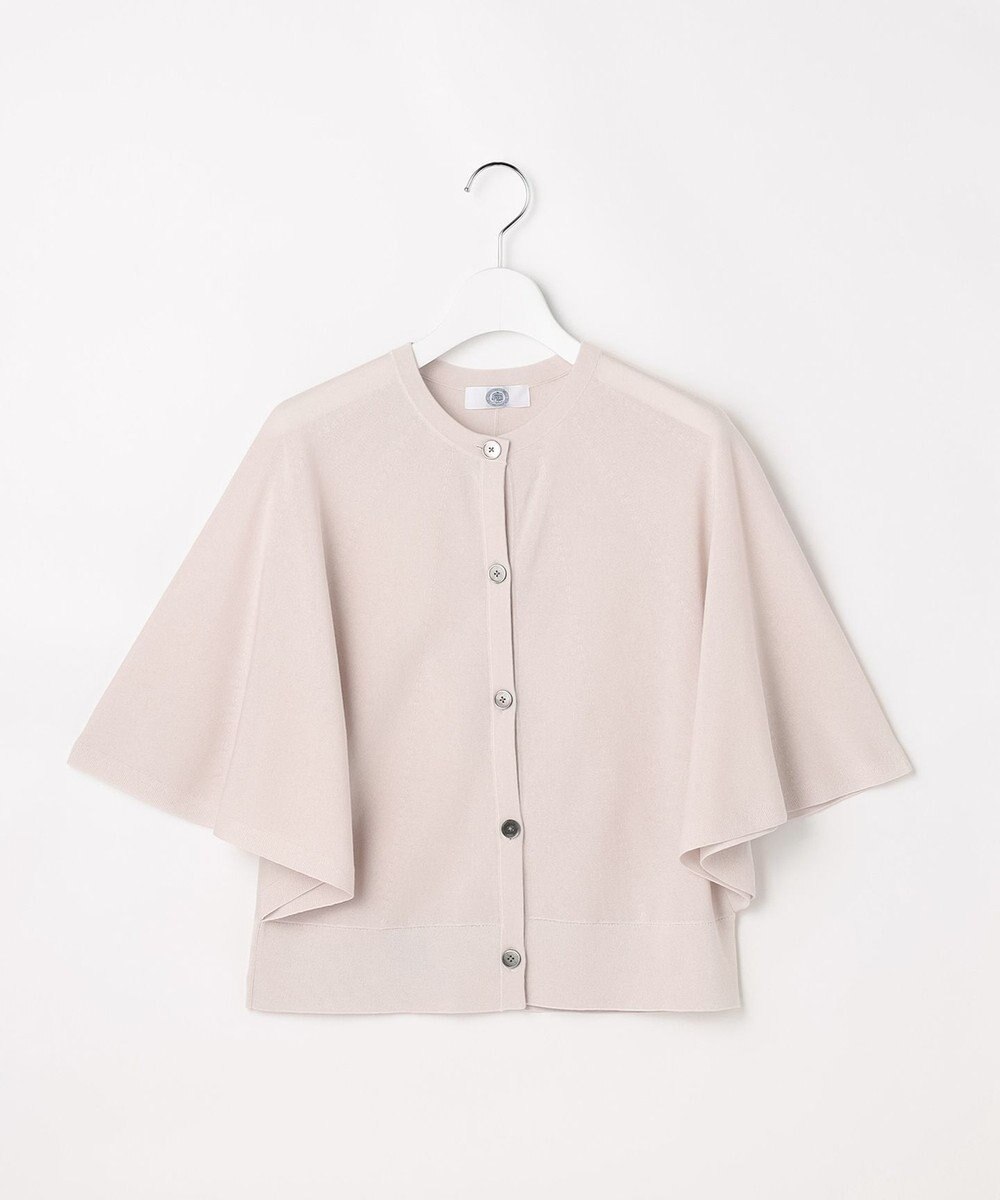 J.PRESS LADIES COTTON ACETATE DRY バタフライスリーブ カーディガン 