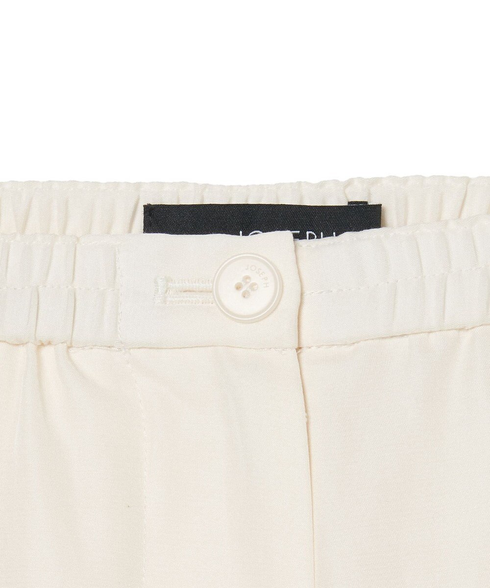 JOSEPH ソフトコットンシルク　クロップドトラウザーズ 