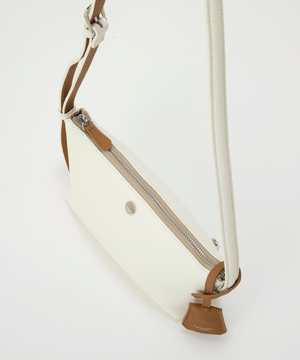 TOPKAPI 【Breath TOPKAPI】DUAL デュアル シュリンクレザー バイカラー ミニ ショルダーバッグ チャーム付き 