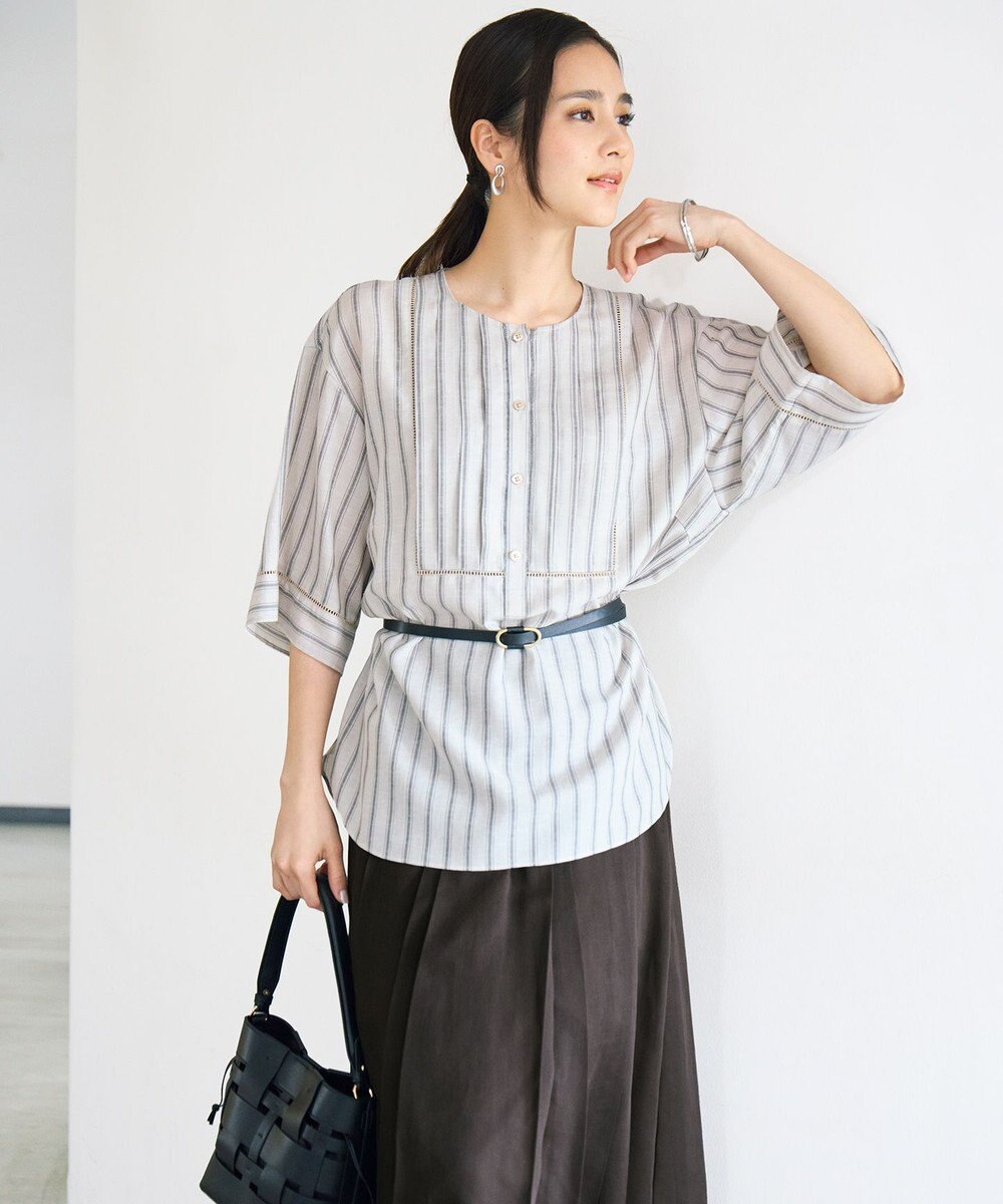 自由区 S 【カタログ掲載】オーガンジープリーツ スカート 