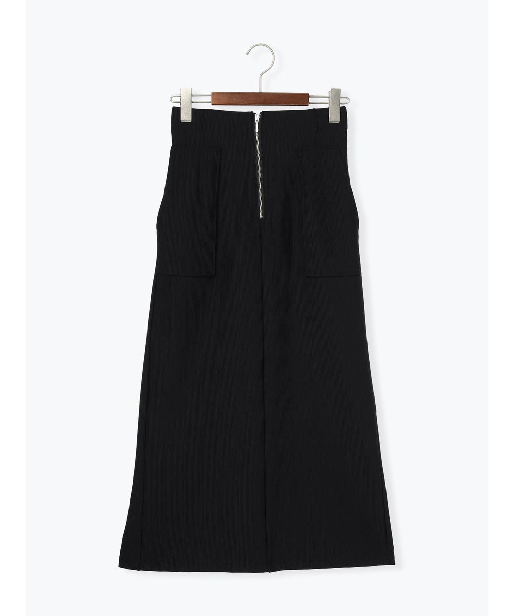 Te chichi フロントZIPトリコットタイトスカート 