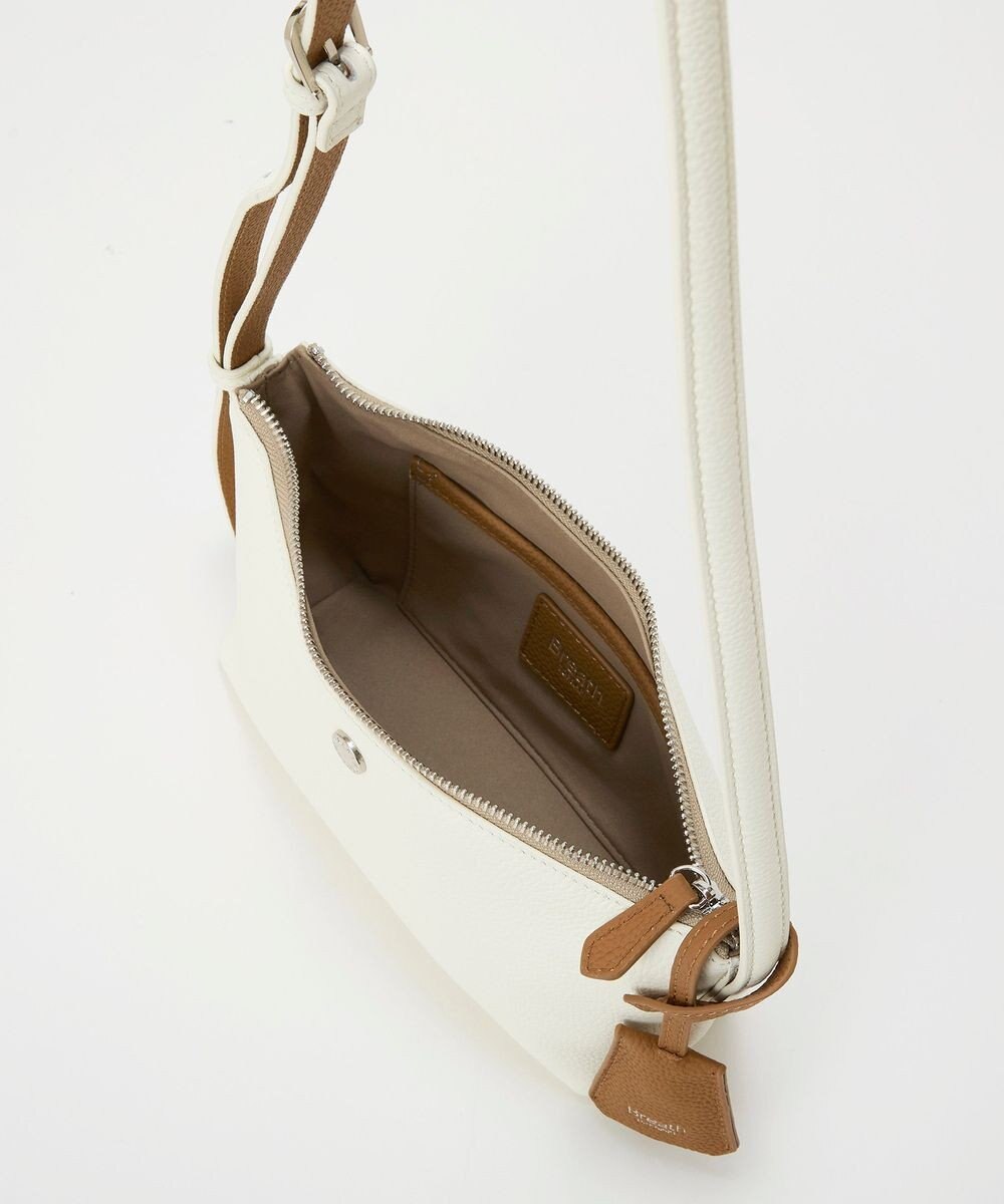 TOPKAPI 【Breath TOPKAPI】DUAL デュアル シュリンクレザー バイカラー ミニ ショルダーバッグ チャーム付き 