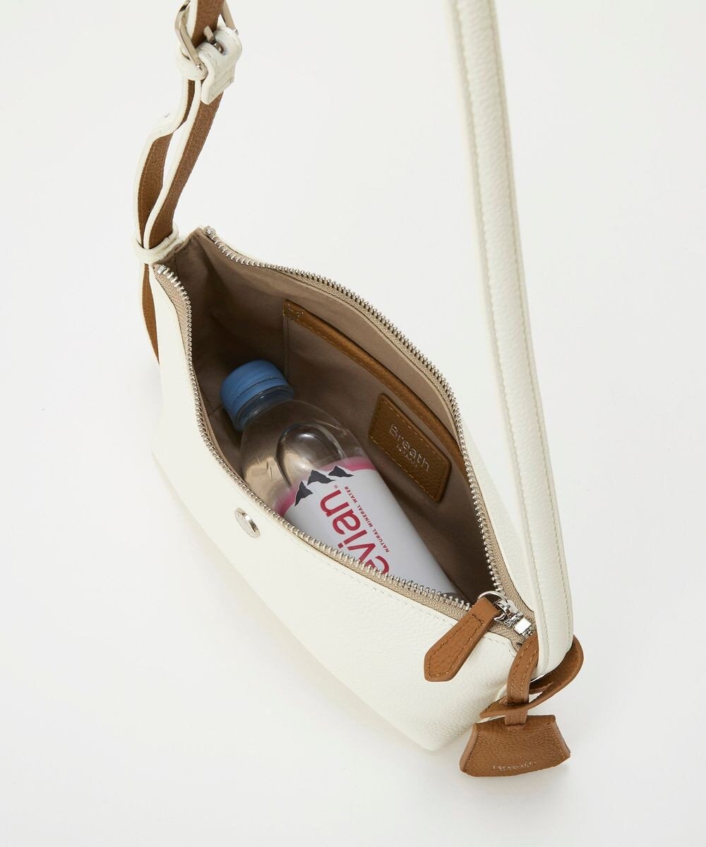 TOPKAPI 【Breath TOPKAPI】DUAL デュアル シュリンクレザー バイカラー ミニ ショルダーバッグ チャーム付き 