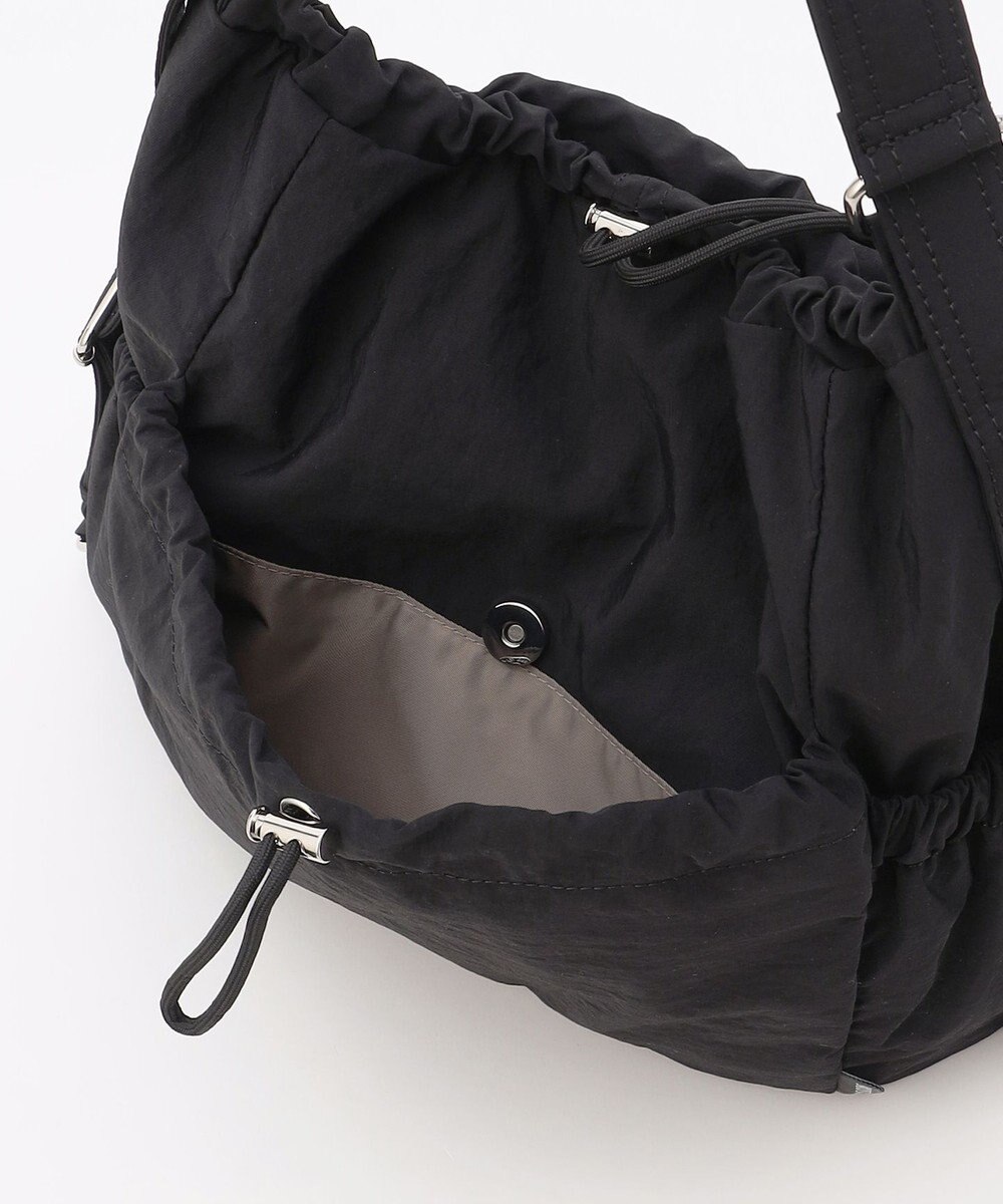 LA BAGAGERIE 【MONICA】クリンクルナイロン　ドロスト2WAYバッグ 