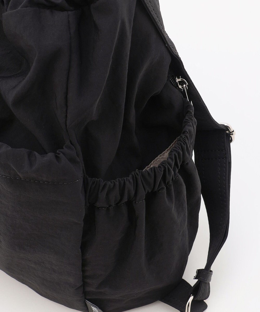 LA BAGAGERIE 【MONICA】クリンクルナイロン　ドロスト2WAYバッグ 