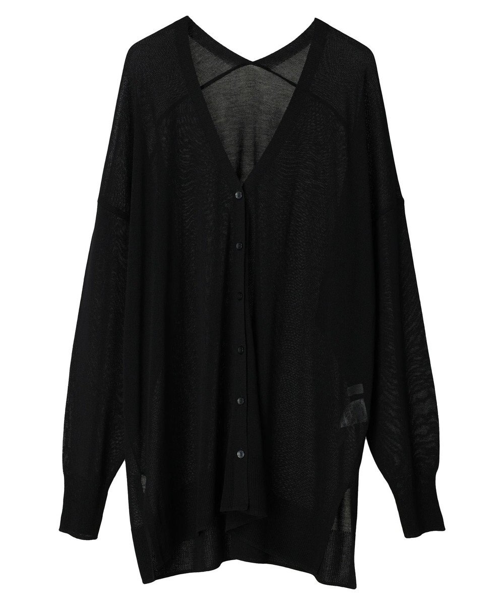 earth music&ecology 接触冷感Ｖネックカーディガン 