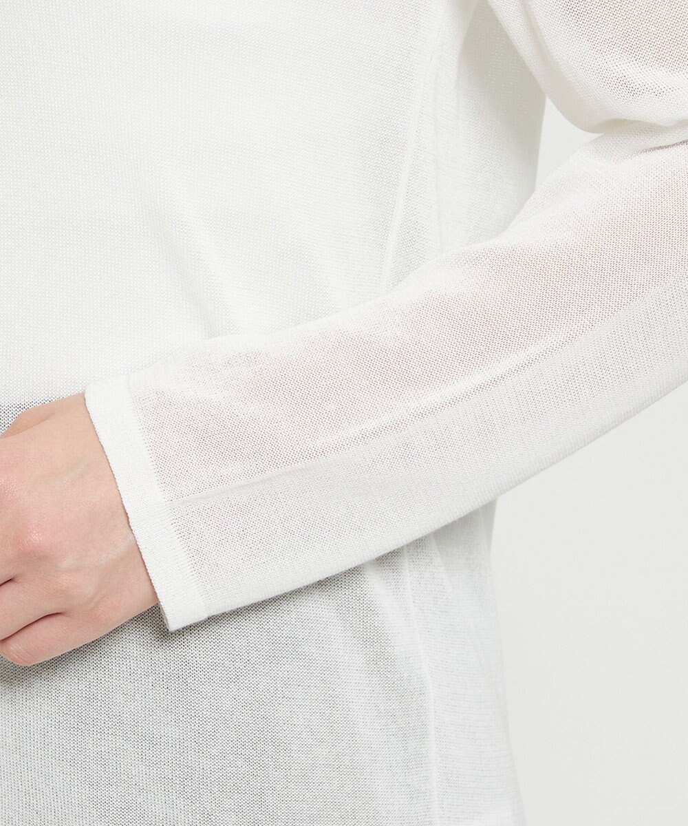 uncrave シアーコットン ポロニット 