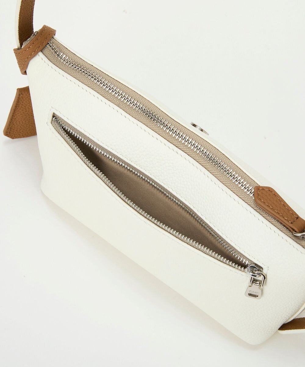 TOPKAPI 【Breath TOPKAPI】DUAL デュアル シュリンクレザー バイカラー ミニ ショルダーバッグ チャーム付き 