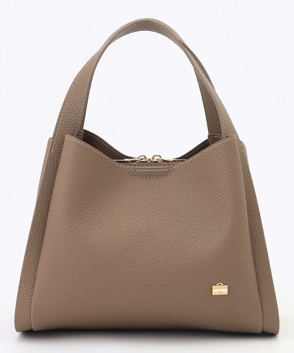 LA BAGAGERIE ソフトシュリンク2WAYハンドバッグ small 