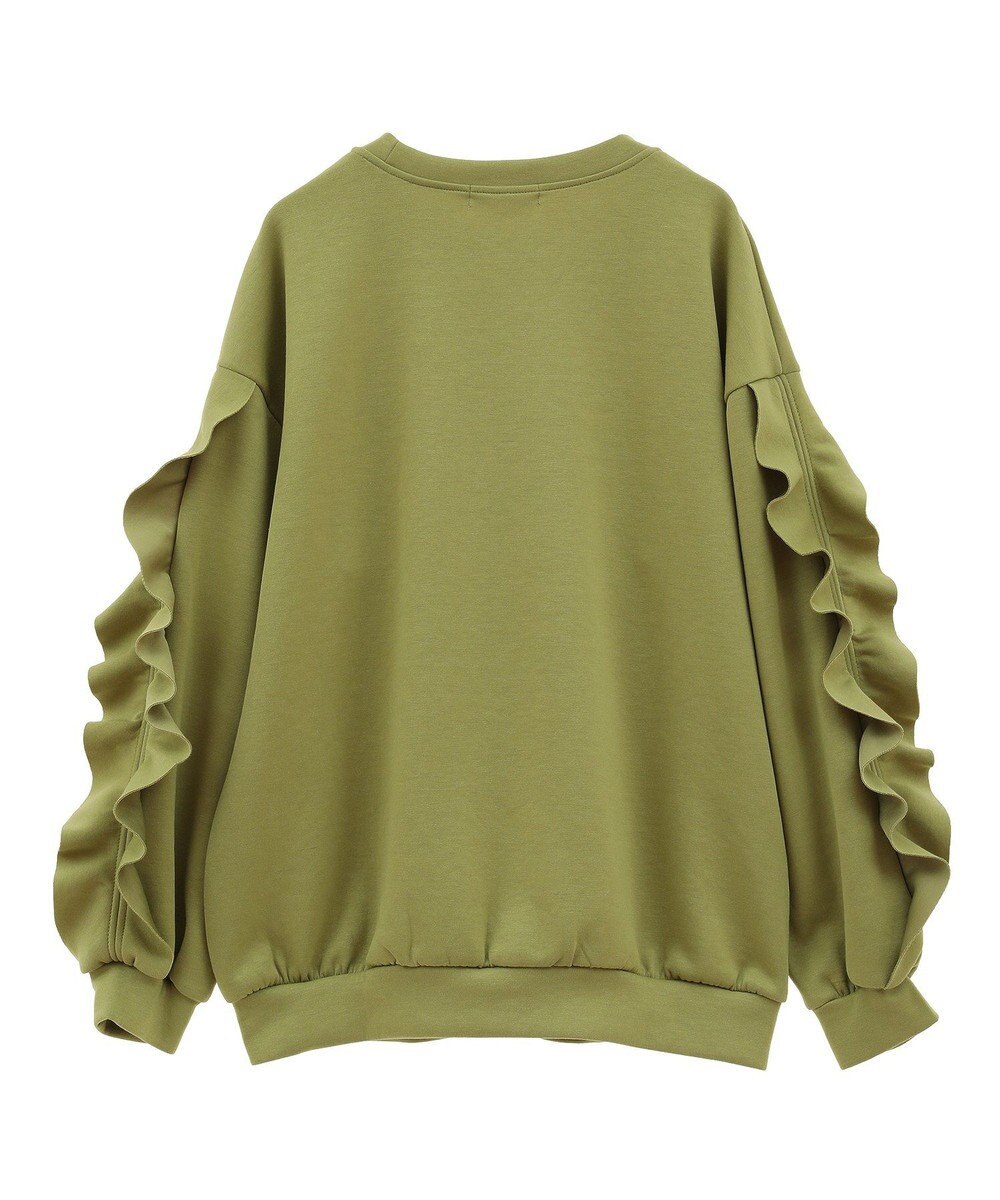 Green Parks ・ｓｗｉｎｇ　ｂｙ　フリルスリーブプルオーバー 