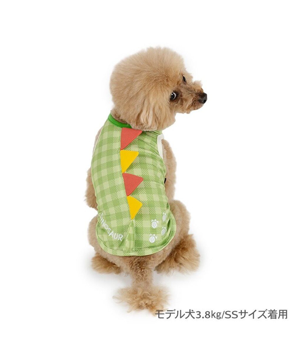 PET PARADISE ペットパラダイス エコメイド タンクトップ 《ポップな恐竜》 小型犬 