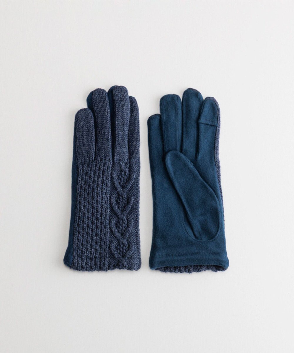 ORuKuBET ケーブルジャージグローブ(WOMEN)【タッチパネル対応】 