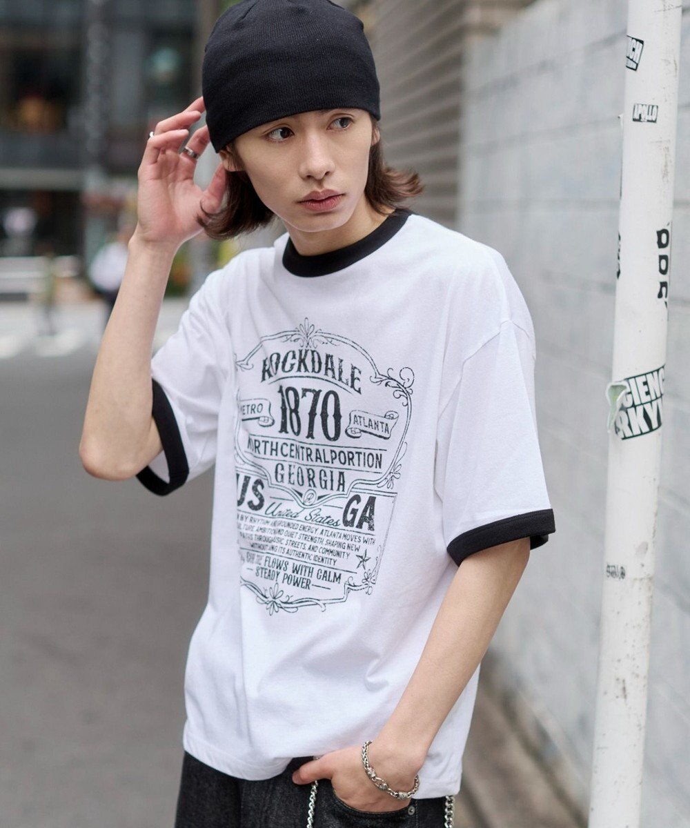 WEGO 【ユニセックス着用ITEM】グラフィックネップT（SS） 