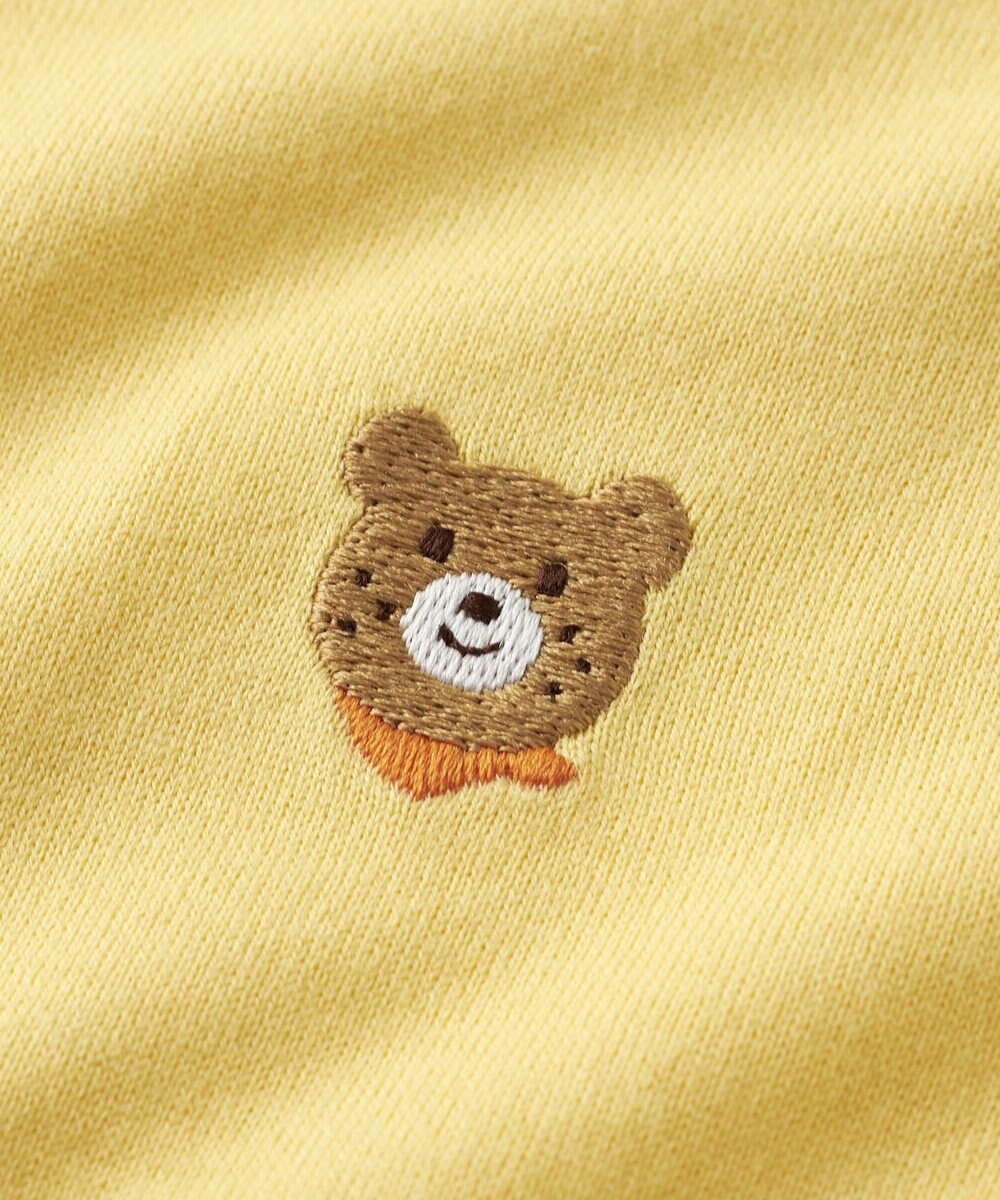 MIKI HOUSE HOT BISCUITS 【70-120cm】【Everyday Series】ワンポイント 長袖Tシャツ 