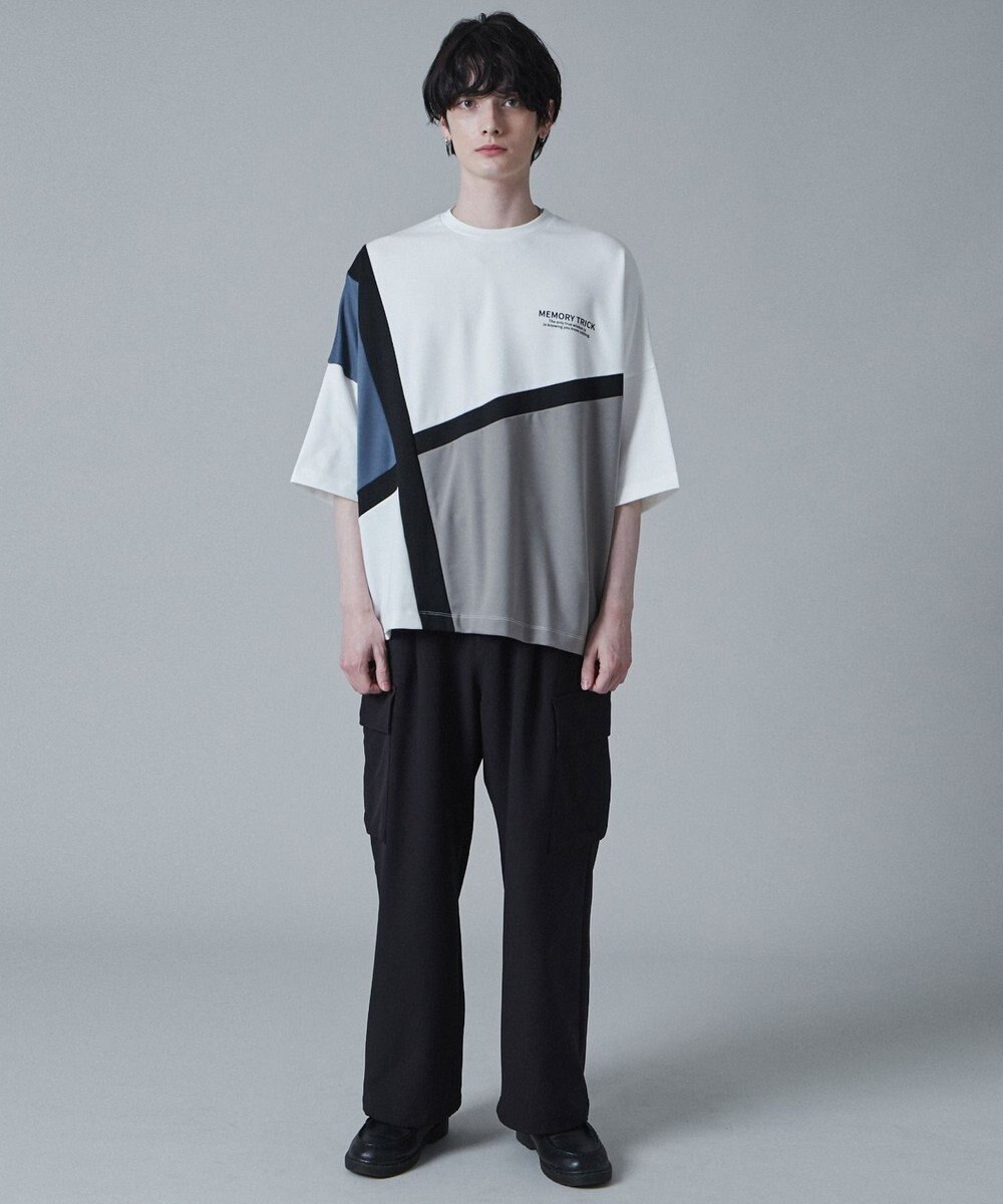 WEGO ドルマンポンチカラーブロックT（S） 