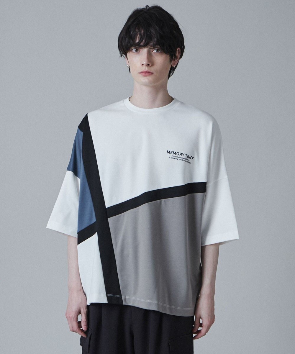 WEGO ドルマンポンチカラーブロックT（S） 