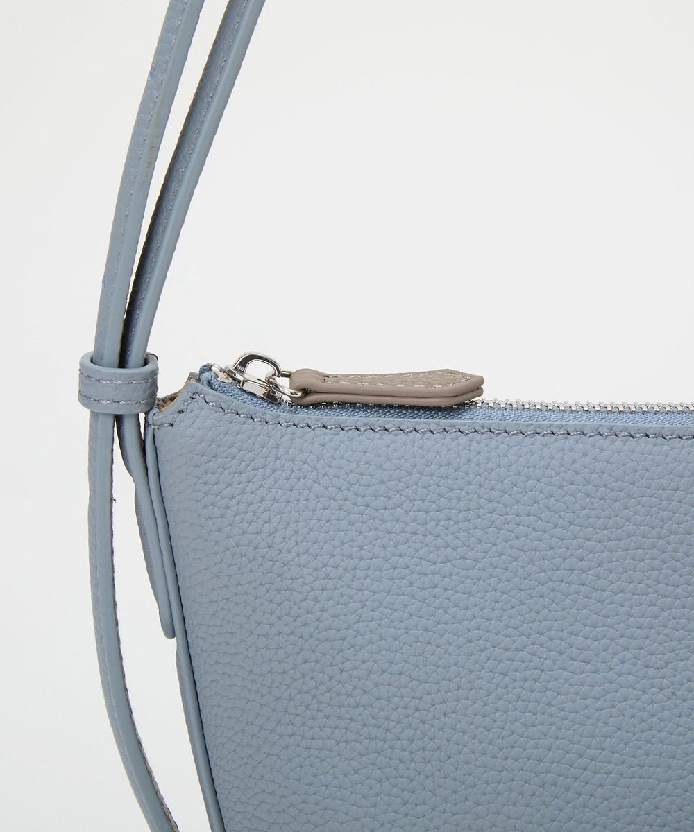 TOPKAPI 【Breath TOPKAPI】DUAL デュアル シュリンクレザー バイカラー ミニ ショルダーバッグ チャーム付き 