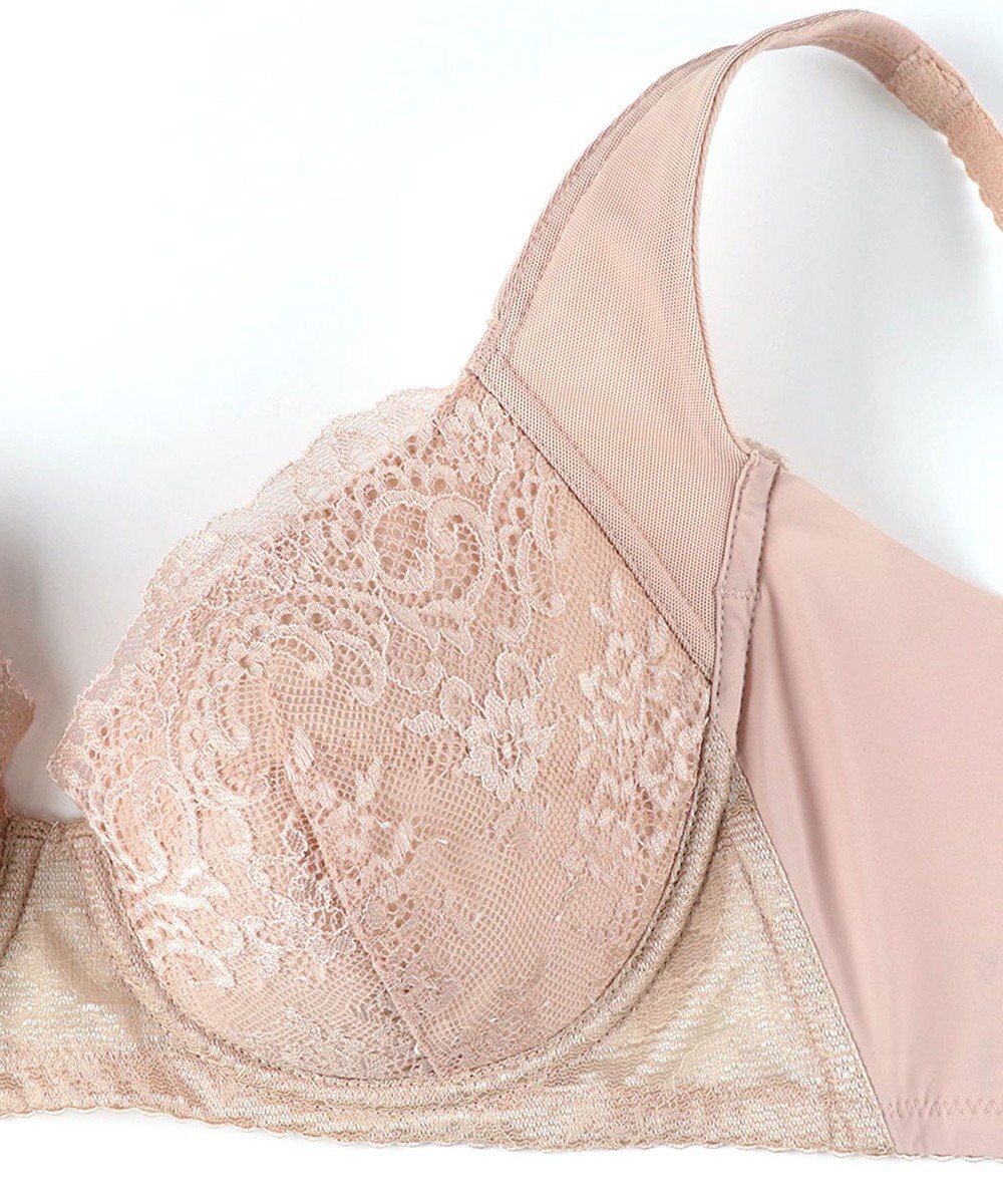 Wing ブラジャー 脇胸すっきり 脇高設計 背中の段差を軽減 肩にくいこみにくい 快適なつけごこち 【すっきりスムージング】 ブラ NB2724 ウイング／ワコール 