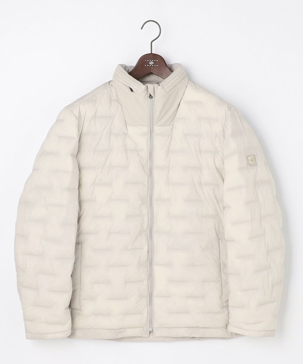 JOSEPH ABBOUD 【キングサイズ・ストレッチ/中綿/軽量/インフード】2WAYストレッチパテッドブルゾン 
