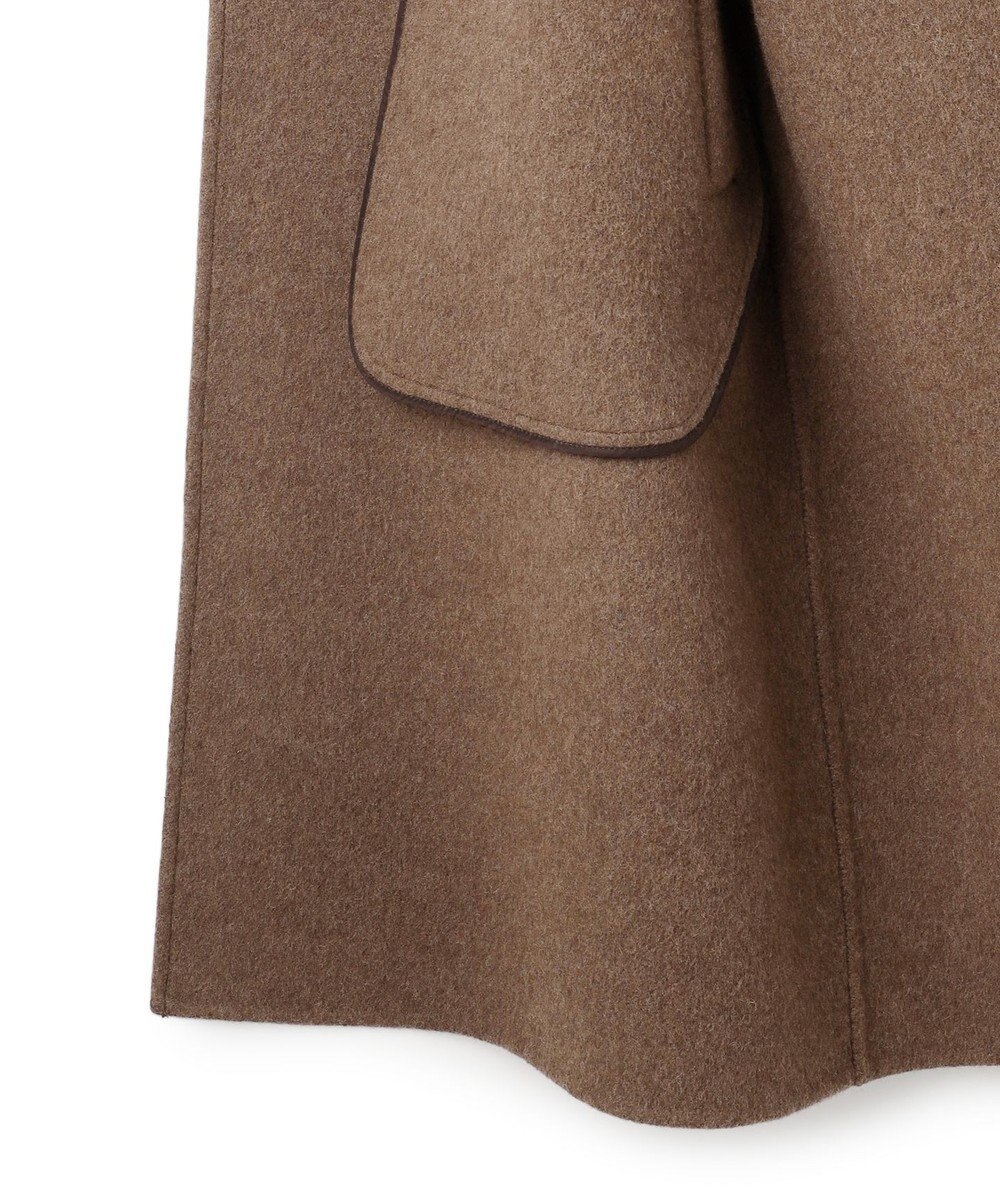 JOSEPH HOMME 【LEON掲載】【新素材】ウールキャメルリバー　ダブルブレストチェスターコート 