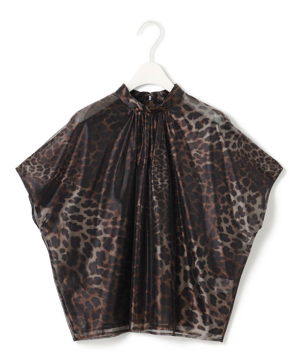 ICB L 【洗える】シアーカールマイヤー ブラウス 