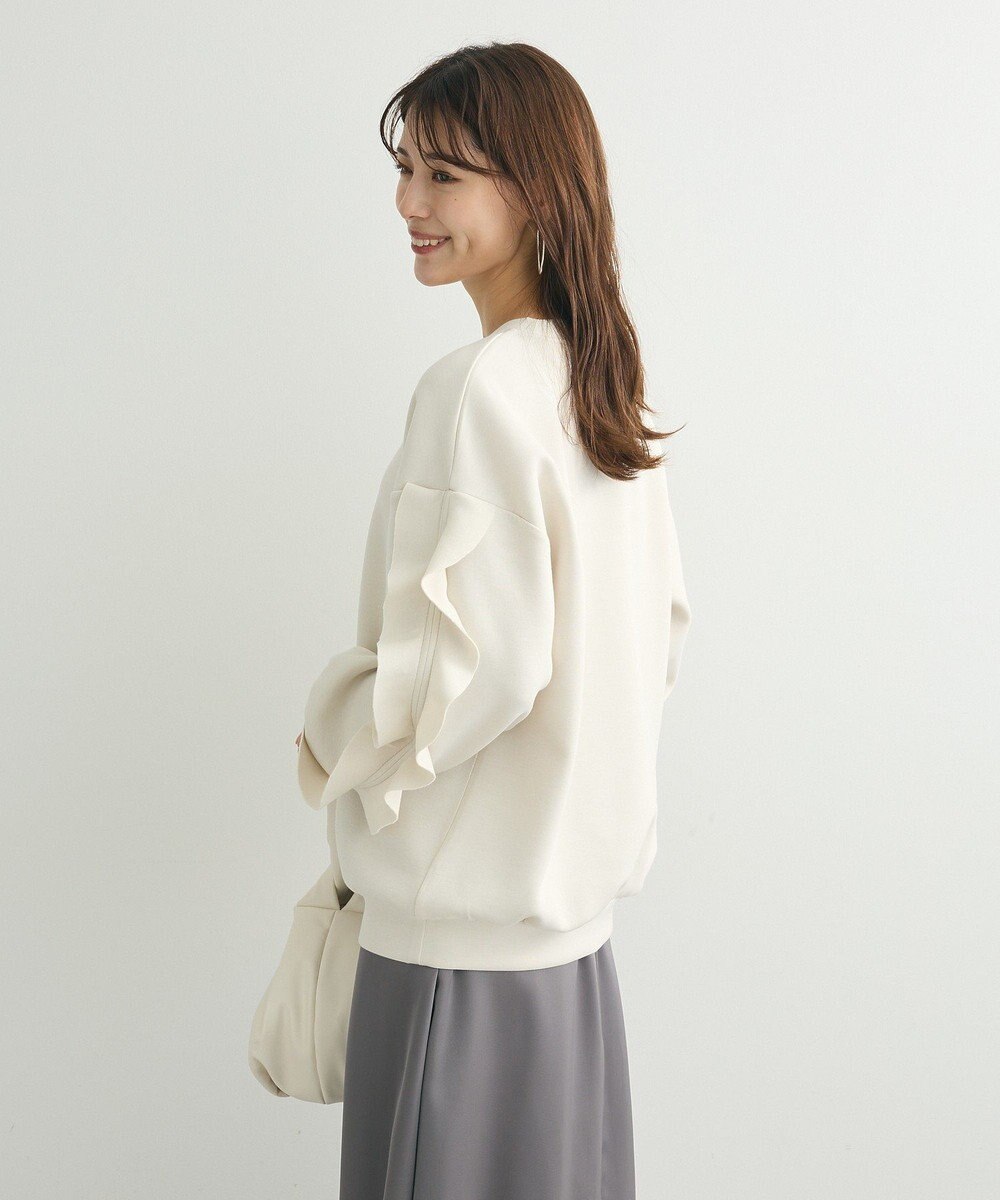 Green Parks ・ｓｗｉｎｇ　ｂｙ　フリルスリーブプルオーバー 