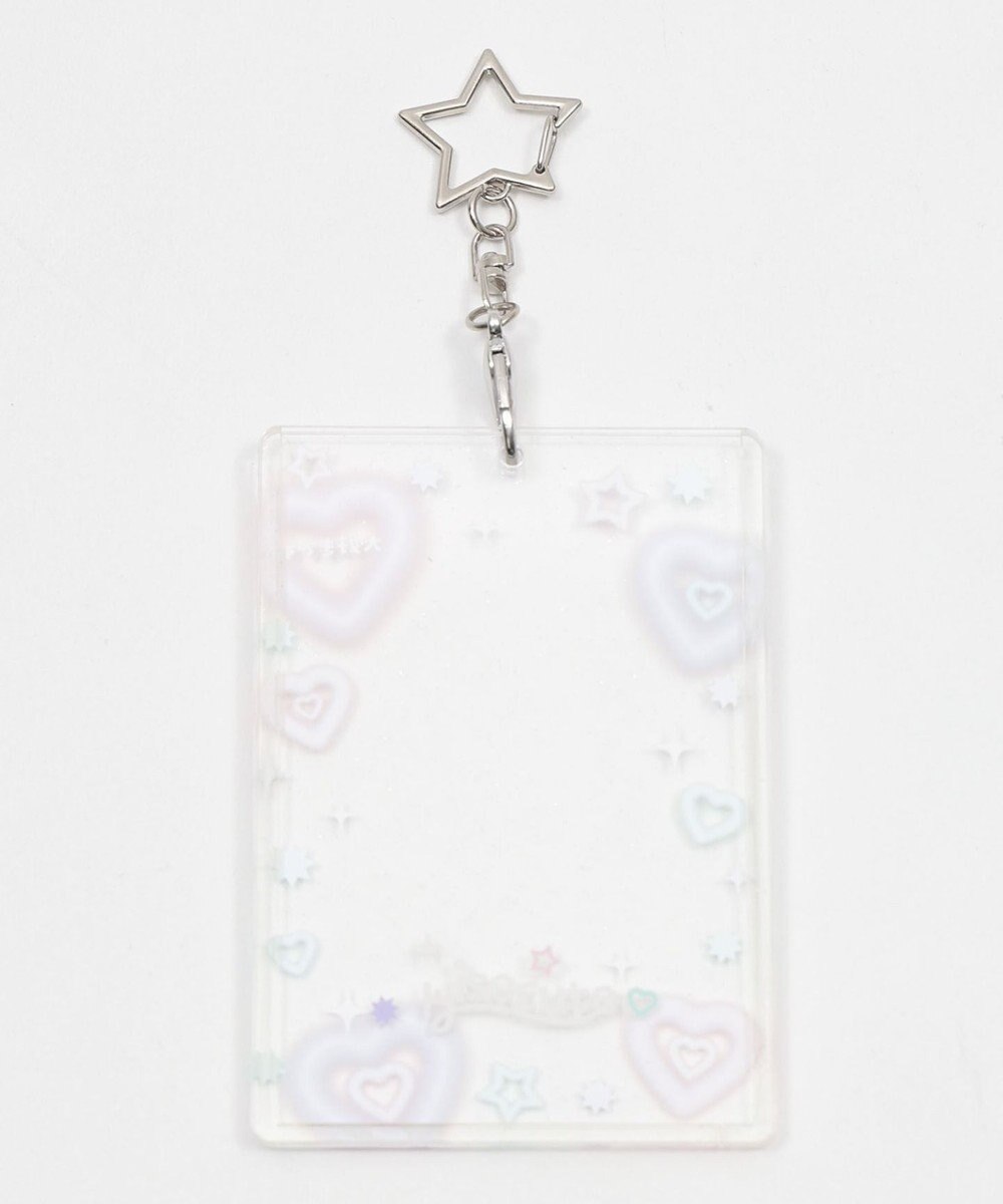 WEGO 【推し活＆痛バ】クリアカードホルダーキーホルダー 